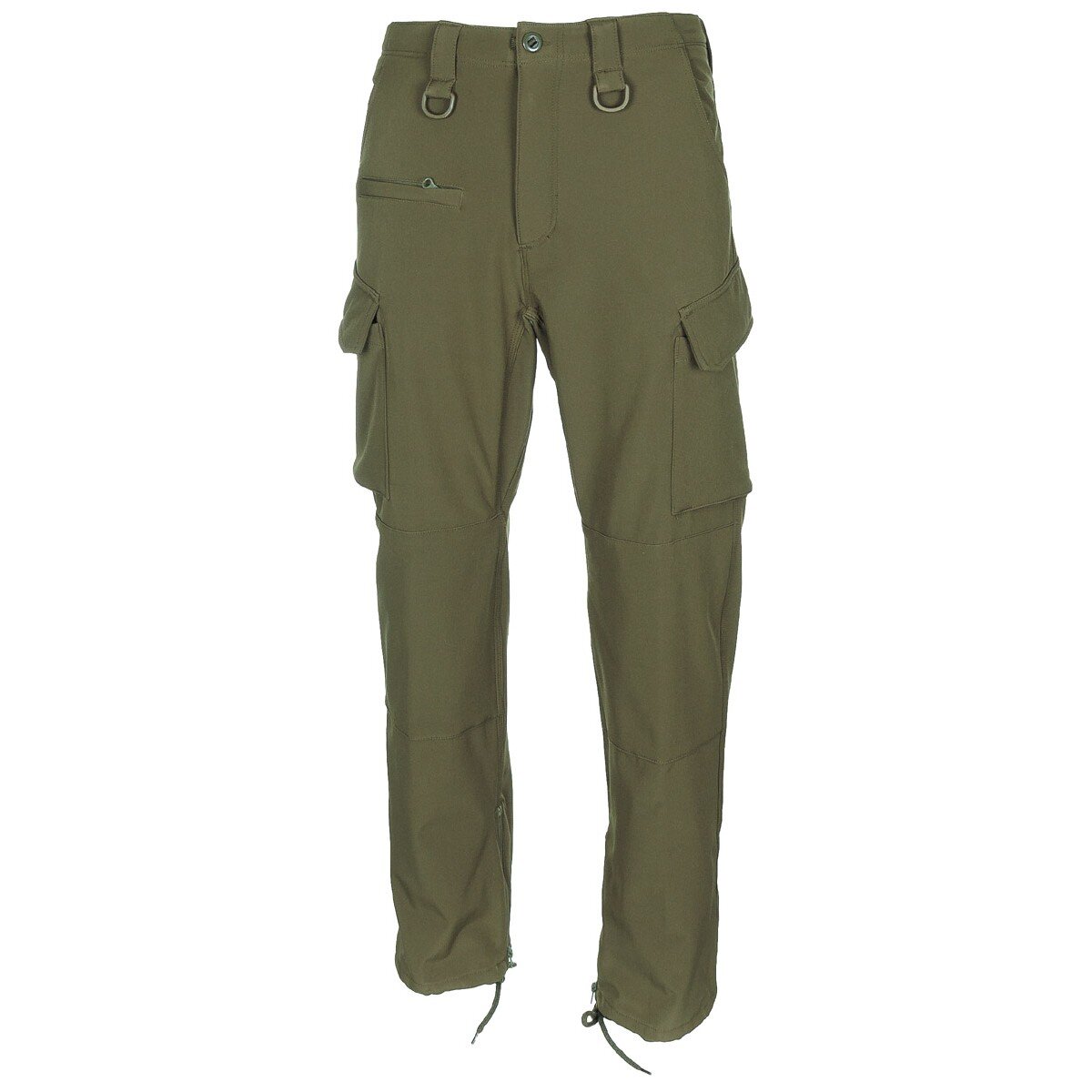 Pantaloni soft shell oliva