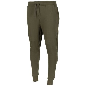 Tracksuit Pants, "Jogger", OD green