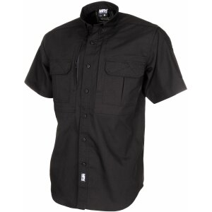 Chemise Outdoor, manches courtes, noir,...