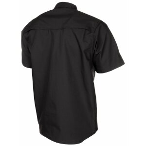 Chemise Outdoor, manches courtes, noir, Téflon,...