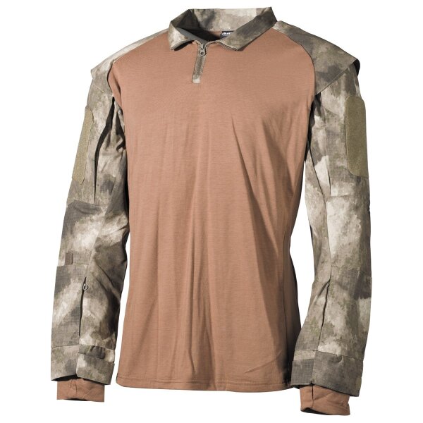 US Tactical Shirt, long-sleeved, HDT-camo