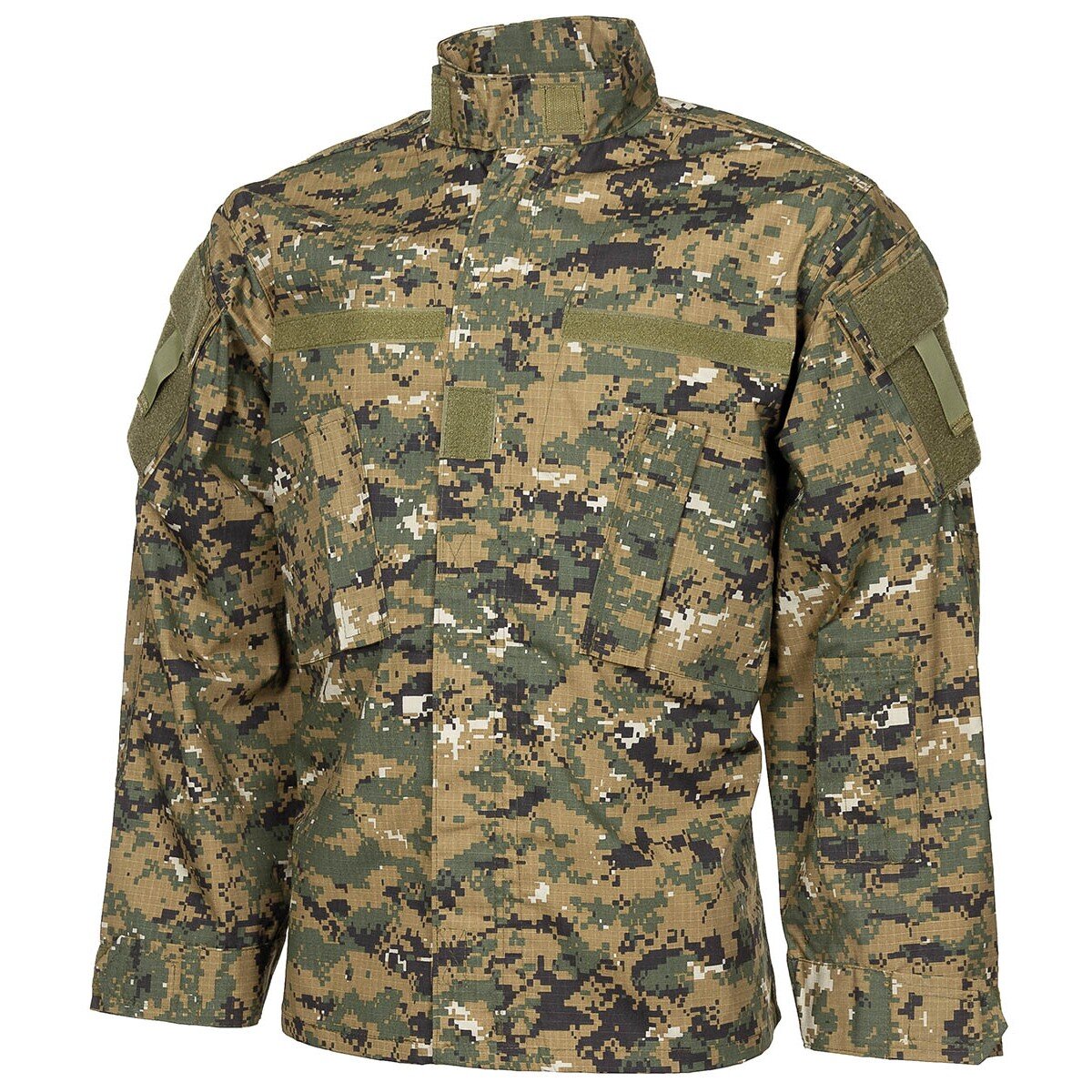 Outdoorjacke, ACU, Rip Stop, digital woodland