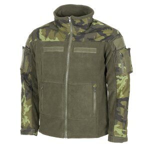 Fleece Jacket, "Combat", M 95 CZ camo