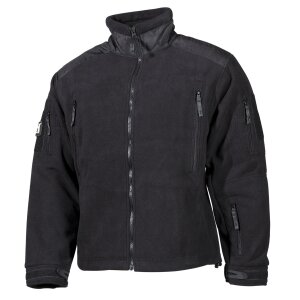 Fleece Jacket, "Heavy-Strike", black