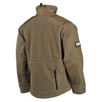 Trekking Fleece-Jacke, "Heavy-Strike", coyote tan