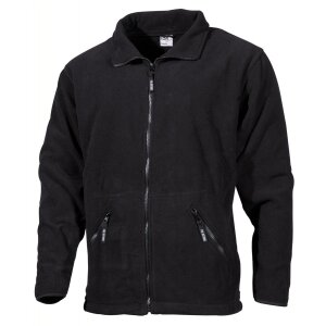 Fleece Jacket, "Arber", black