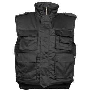 US Quilted Vest, "Ranger",  black