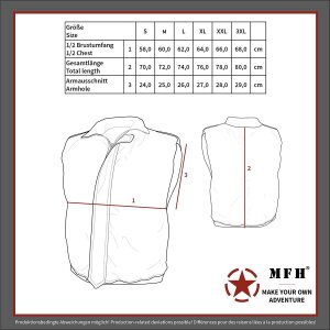Soft Shell Vest, "Allround", black