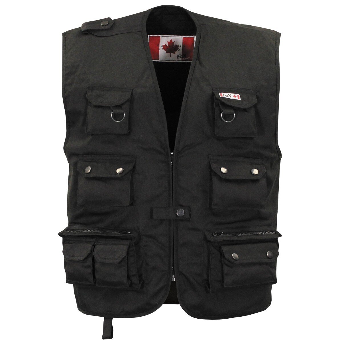 Gilet Outdoor, noir, modèle lourd