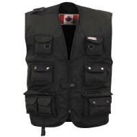 Outdoor Vest, black, heavy version
