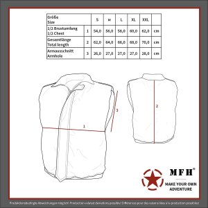 Outdoor Vest, khaki, microfibre