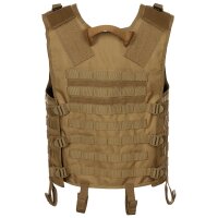 Weste, "MOLLE Light", coyote tan