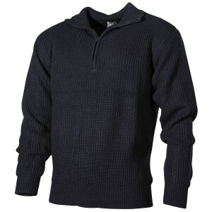 Pullover, &quot;Troyer&quot;, bleu, avec...