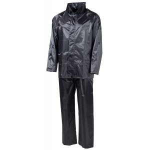 Rain Suit, 2-part, black