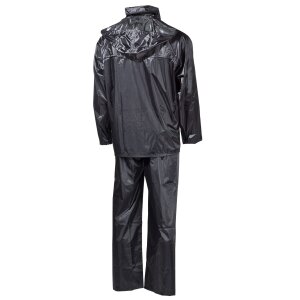 Rain Suit, 2-part, black