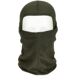 Neck Gaiter, Fleece, OD green, with head covering