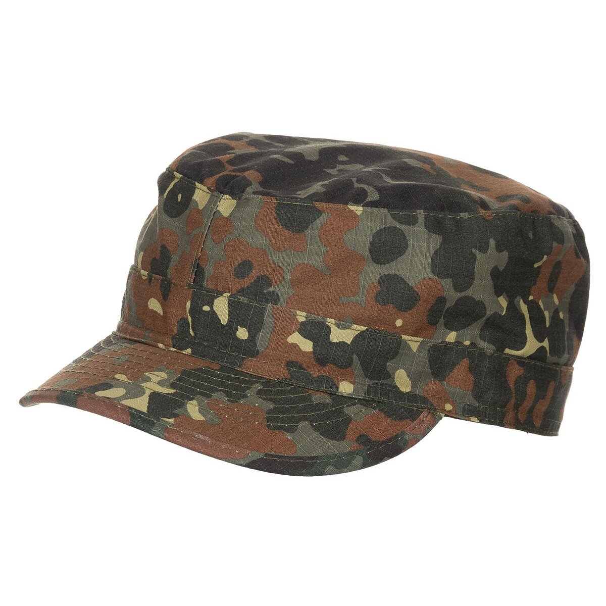 Army oder Outdoor BDU Feldmütze, Rip Stop, flecktarn