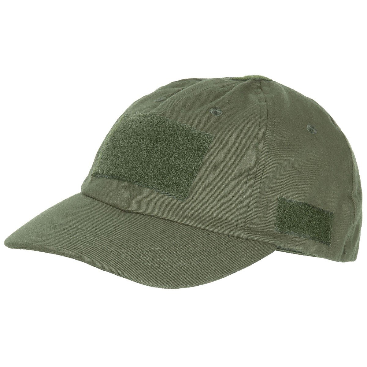 Operations Cap, with loop panels,  OD green