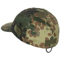 Einsatz-Cap, mit Klett, flecktarn