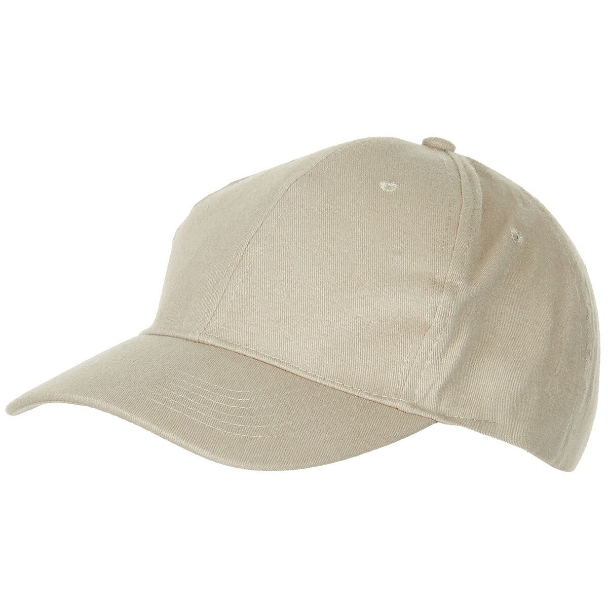 BB Cap, flat, khaki,  brushed