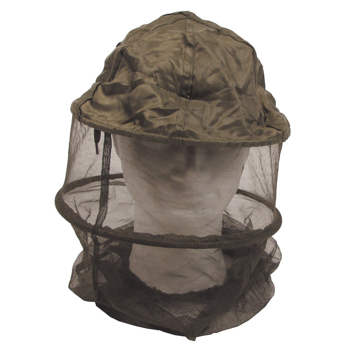 Mosquito Head Net, OD green, metal ring