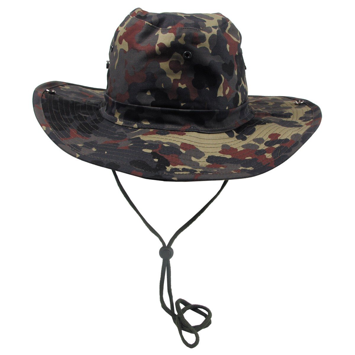 chapeau de brousse, camouflage, avec mentonnière,...