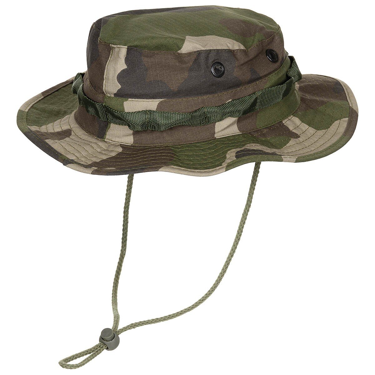 US GI Bush Hat, chin strap, GI Boonie, Rip Stop, CCE camo