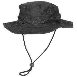 US GI Bush Hat, chin strap, GI Boonie, Rip Stop, night-camo
