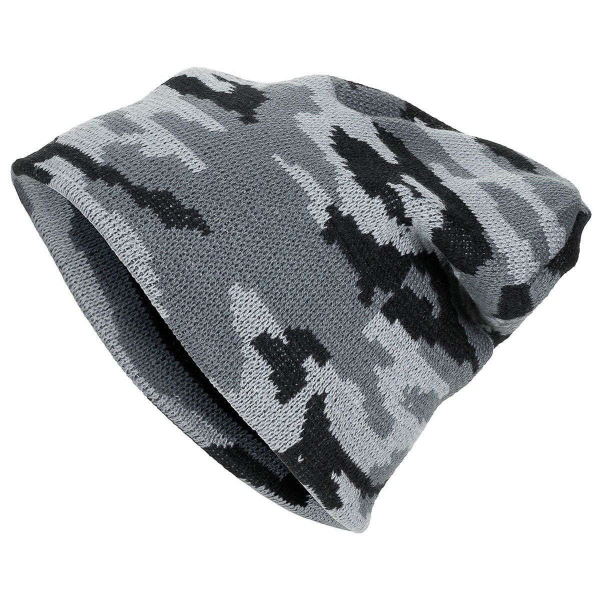 bonnet tricoté, "Beanie", camouflage,...