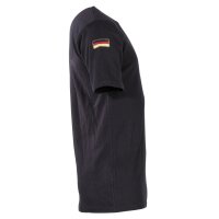 Bundeswehr Tropenunterhemd, schwarz, Klett, Nationalitätsabzeichen