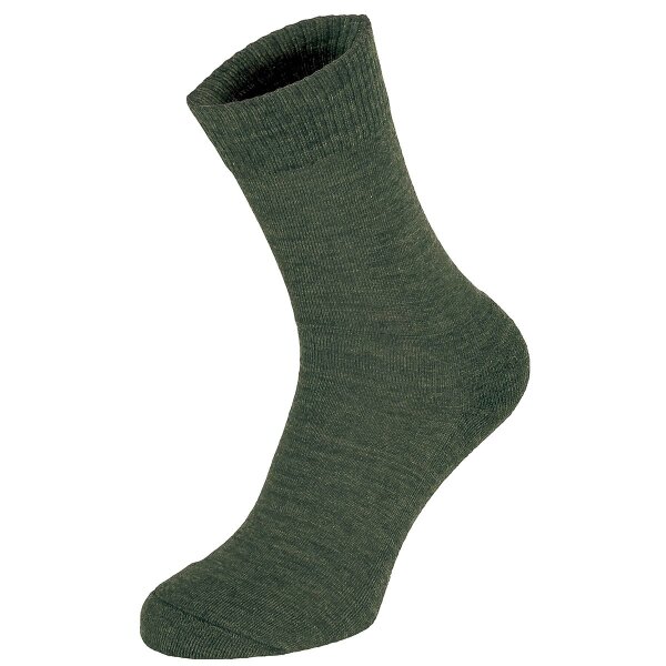 Socks, "Merino", OD green