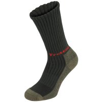 Trekkingsocken, "Lusen", oliv, Frotteesohle