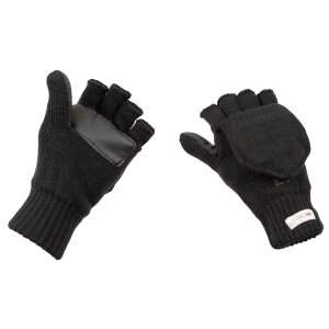Knitted Gloves/ Mittens, black, 3M┘ Thinsulate┘