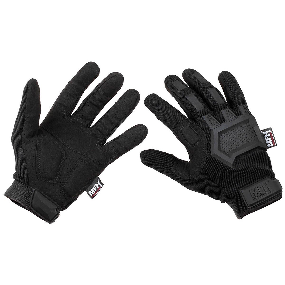 Gants Tactical Outdoor, "Action", noir