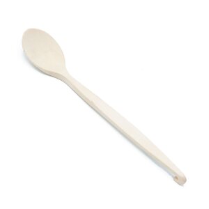 Wooden spoon with suspension