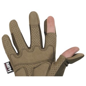 Tactical Gloves, "Action", coyote tan
