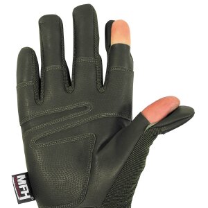 Gants Tactical Outdoor, "Mission" olive