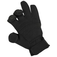 Fingerhandschuhe, "Combat", Neopren, schwarz