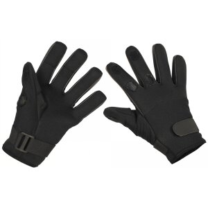 Fingerhandschuhe, &quot;Mesh&quot;, Neopren, schwarz