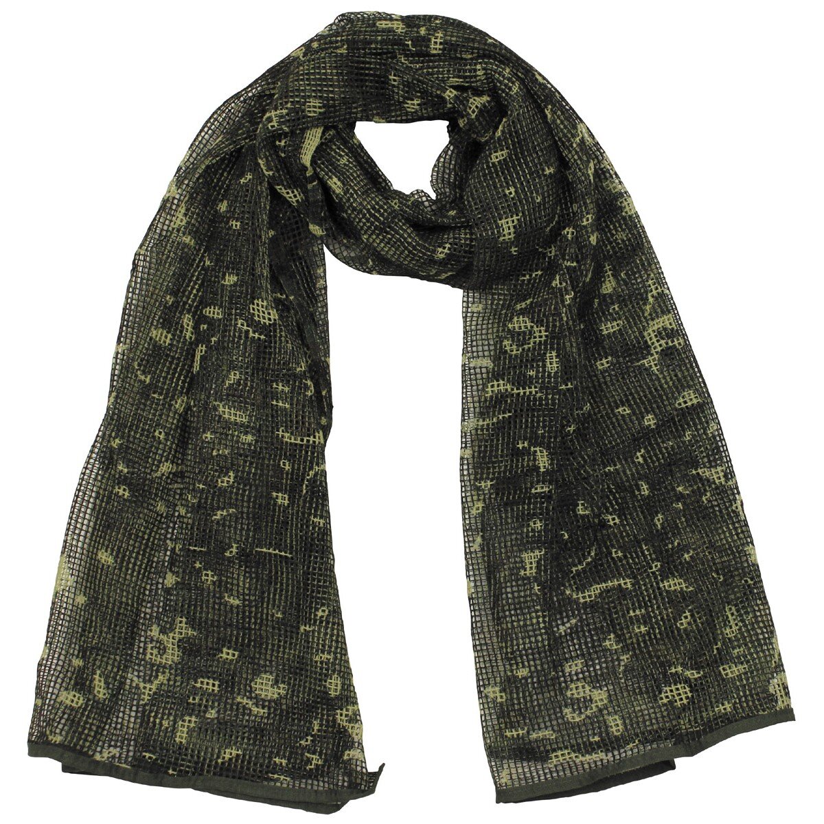 Mesh Scarf, BW camo, ca. 190 x 90 cm