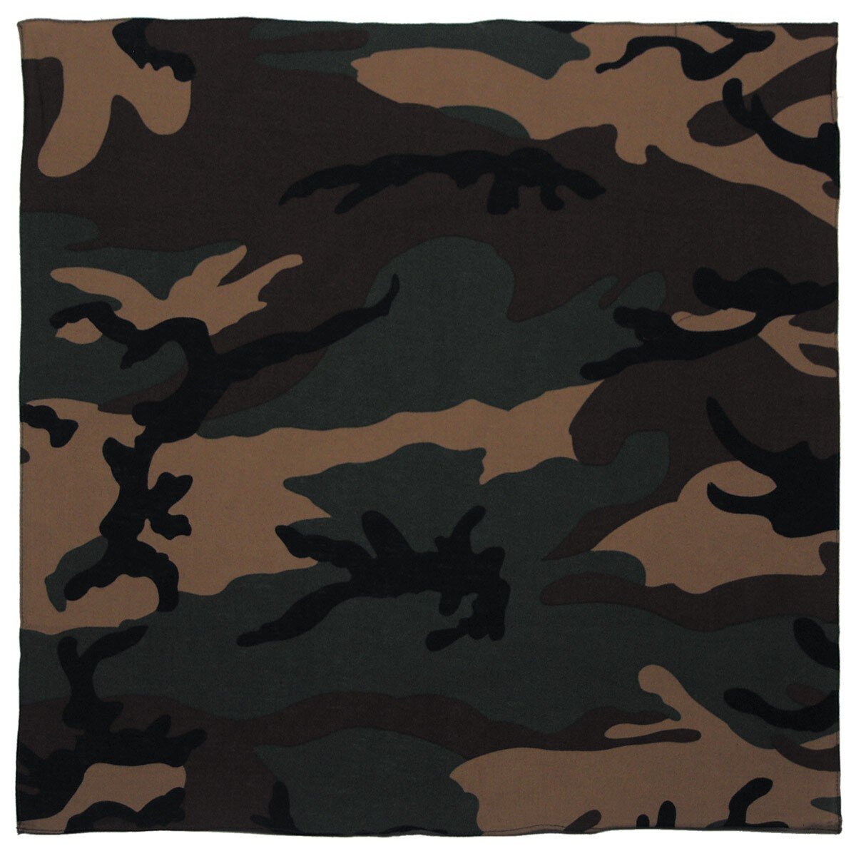 Bandana, woodland, env. 55 x 55 cm, coton