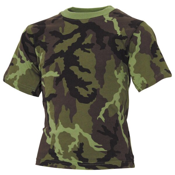 Kids T-Shirt, M 95 CZ camo, short-sleeved, 170 g/m²