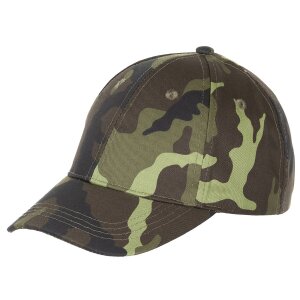 Kids BB Cap, with visor, size-adjustable, M 95 CZ camo