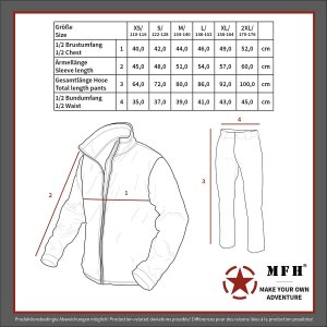 Kinder-Anzug, ACU, Rip Stop, Hose und Jacke, flecktarn