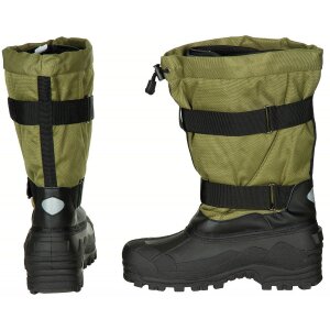 Thermo Boots, "Fox 40 C", with rubber sole, OD green