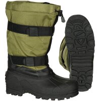 Thermo Boots, "Fox 40 C", with rubber sole, OD green