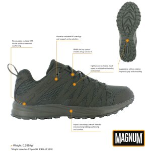 Outdoorschuhe oliv MAGNUM Storm Trail Lite