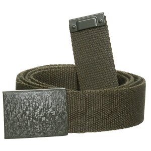 Bundeswehr ceinture de pantalon, kaki, environ 3 cm, avec...