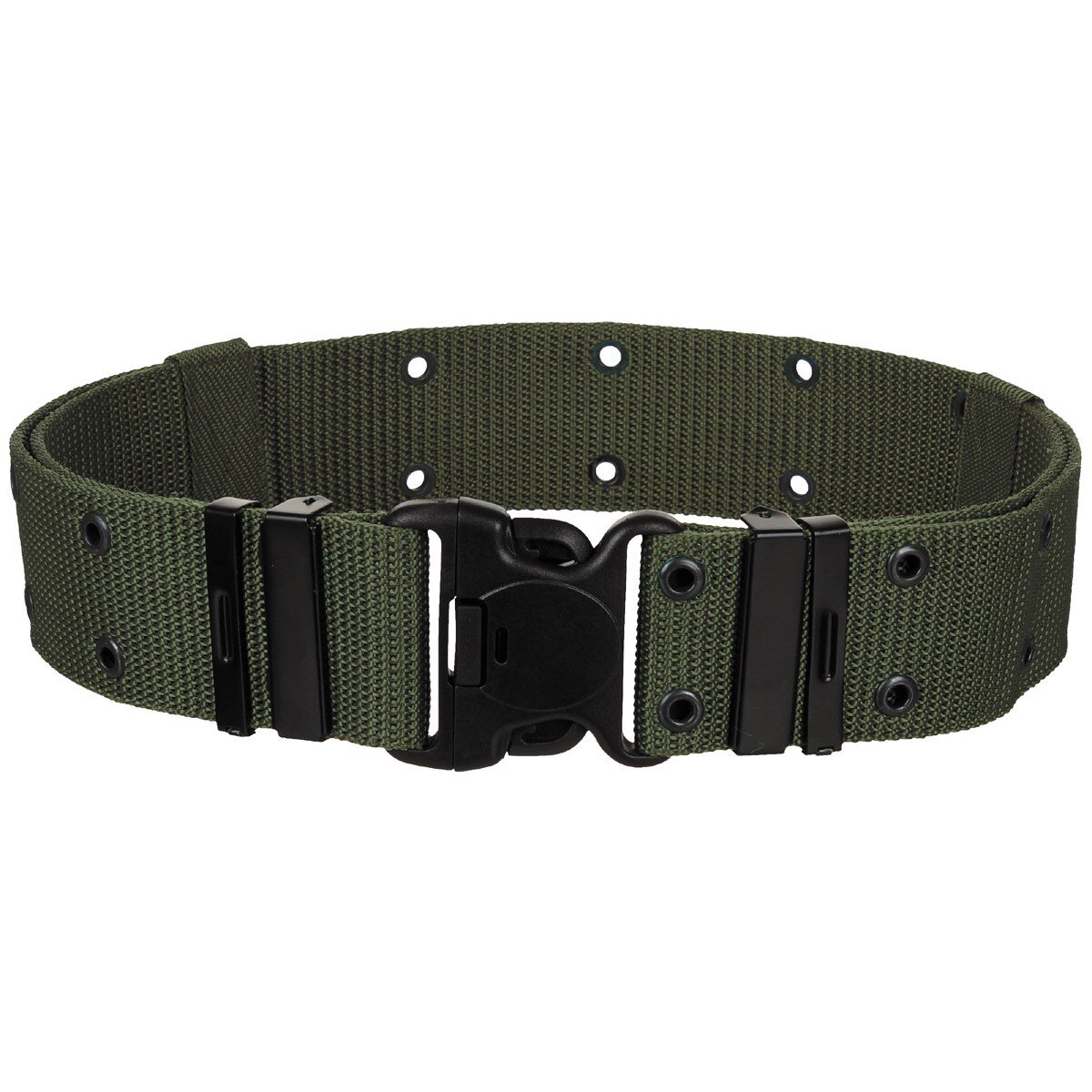 US Pistol Belt, OD green, LC2, ca. 6 cm