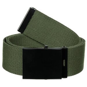 Web Belt, OD green, ca. 4,5 cm